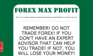 Forexmaxprofit.com thumbnail