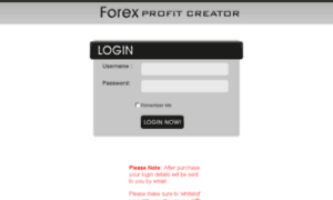 Forexprofitcreatormembers.com thumbnail