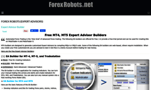 Forexrobots.net thumbnail