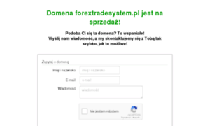 Forextradesystem.pl thumbnail