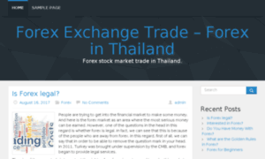 Forextradethailand.com thumbnail