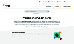 Forge.puppetlabs.com thumbnail