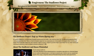Forgivenessthesunflowerproject.weebly.com thumbnail
