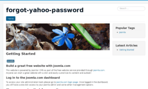 Forgot-yahoo-password.joomla.com thumbnail