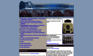 Forgottensynagogues.com thumbnail