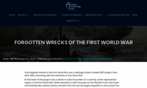 Forgottenwrecks.maritimearchaeologytrust.org thumbnail