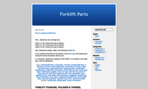 Forkliftparts.wordpress.com thumbnail