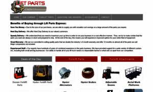 Forkliftpartsinlosangeles.com thumbnail