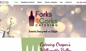 Forksandcorkscatering.com thumbnail