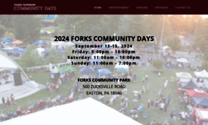 Forkscommunitydays.com thumbnail