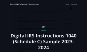 Form-1040-schedule-c-instructions.com thumbnail