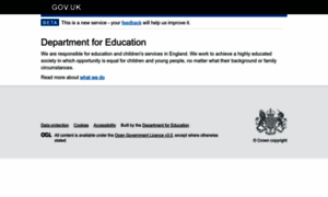 Form.education.gov.uk thumbnail