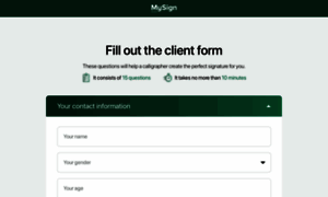 Form.mysign.studio thumbnail
