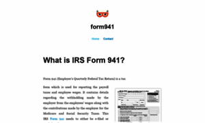 Form941.wordpress.com thumbnail