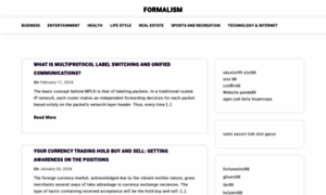 Formalism.info thumbnail