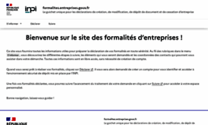 Formalites.entreprises.gouv.fr thumbnail
