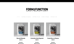 Formandfunctioncoffee.com thumbnail