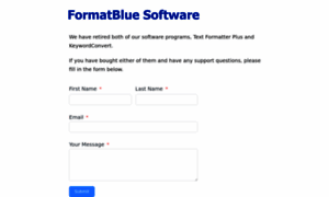 Formatbluesoftware.com thumbnail