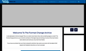 Formatchangearchive.com thumbnail