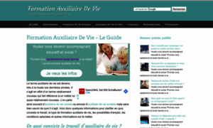 Formationauxiliairedevie.org thumbnail