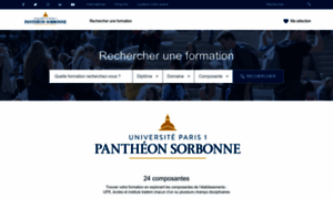 Formations.pantheonsorbonne.fr thumbnail