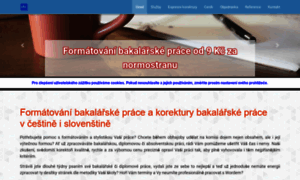 Formatovani-bakalarskeprace.cz thumbnail