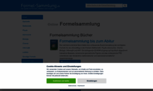 Formel-sammlung.de thumbnail