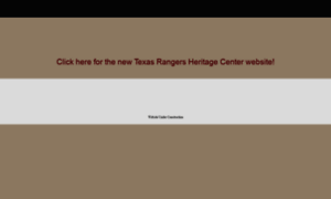 Formertexasrangers.org thumbnail