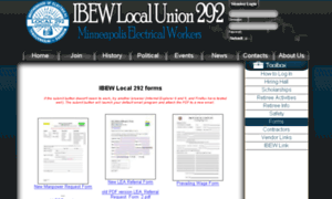 Forms.ibew292.org thumbnail