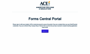 Formscentral.ace.edu thumbnail
