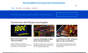 Formulaire-parionsweb.fr thumbnail