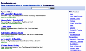 Formulamate.com thumbnail