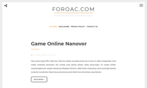 Foroac.com thumbnail