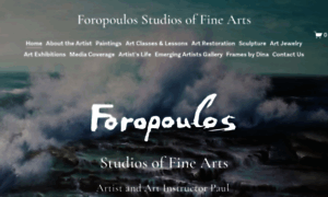 Foropoulosstudiosoffinearts.com thumbnail