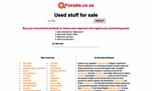 Forsale.co.za thumbnail