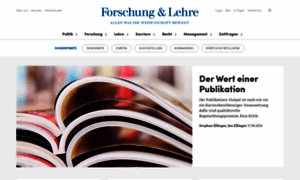 Forschung-und-lehre.de thumbnail