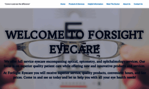 Forsighteyecare.com thumbnail