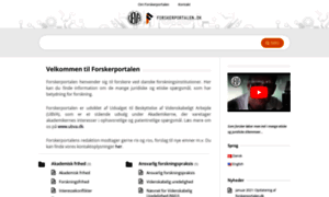 Forskerportalen.dk thumbnail