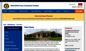 Fortcampbellfisherhouse.org thumbnail