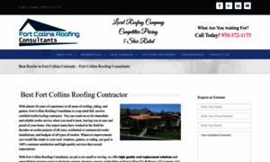 Fortcollinsroofingconsultants.com thumbnail