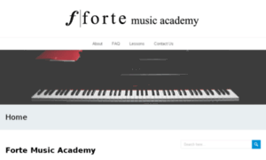 Fortemusicacademy.com thumbnail