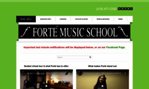 Fortemusicandarts.com thumbnail