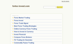Fortex-invest.com thumbnail