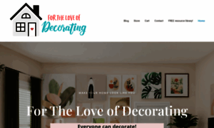 Fortheloveofdecorating.com thumbnail