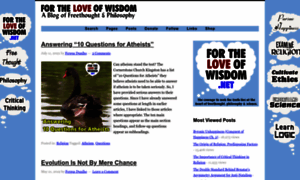 Fortheloveofwisdom.net thumbnail