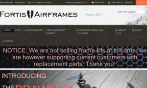 Fortisairframes.com thumbnail