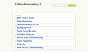 Fortisonlinebanking.nl thumbnail