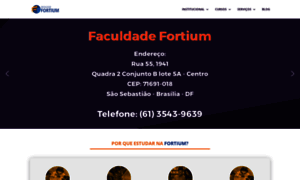 Fortium.edu.br thumbnail