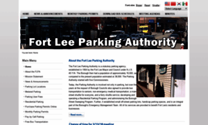 Fortleeparkingauthority.org thumbnail