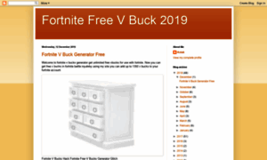 Fortnitefreevbuck2019update.blogspot.com thumbnail